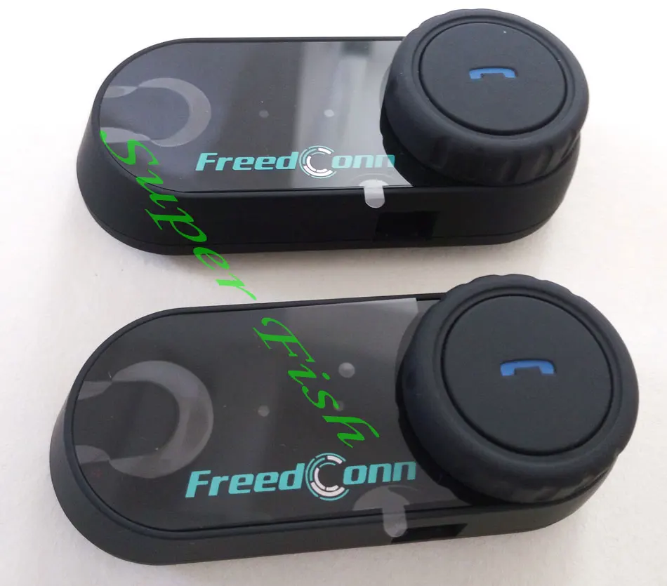 Гарнитура для мотоциклетного шлема FreedConn Bluetooth гарнитура динамики 800 м с FM радио