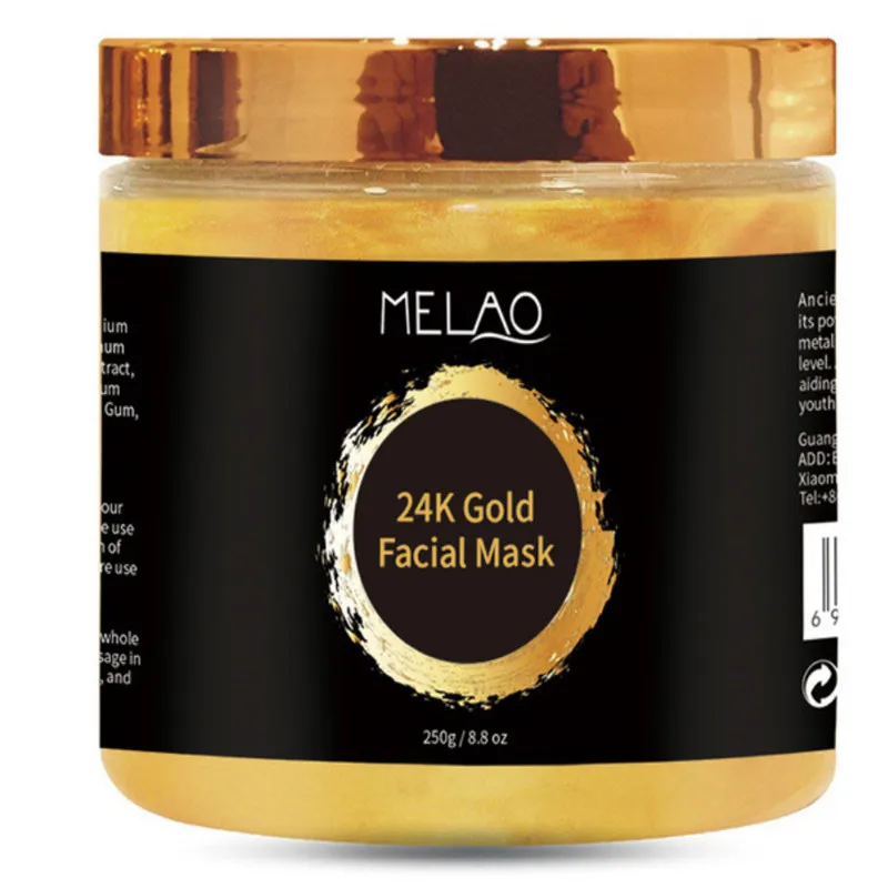 

MELAO 24K Gold Face Mask Anti Wrinkle Anti Aging Whitening Lifting Firming Facial Masks Skin Care 250g