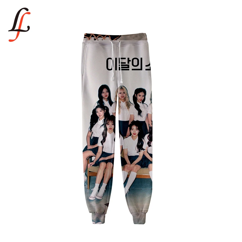 

Modis Casual Wrapped Sweatpants Loona 3D print Spring Autumn Hot Sale Women/Men Sweatpants Jogger Kpop Pants Size 4XL
