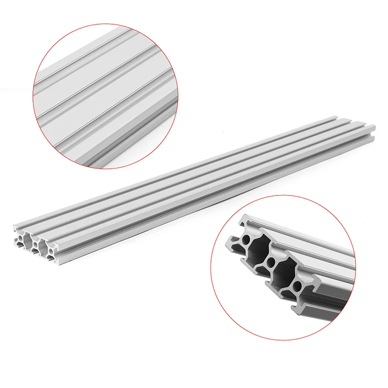 20x60mm 2060 Aluminium Extrusion Slot 6 Profile 20mm x 60mm 3D Printer /& CNC