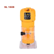 New Multi-function Trimming Machine SL 1608 Woodworking Slotting Engraving Machine Woodworking Trimmer 220v 50HZ 350W 3000r/min