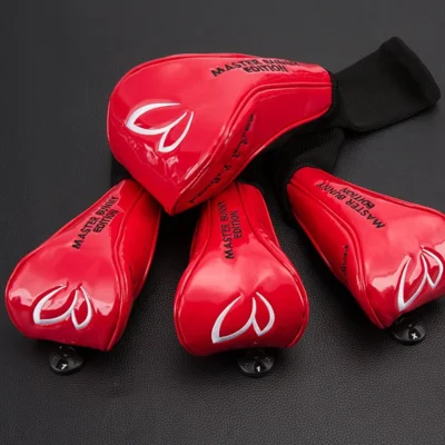 

Golf Headcovers Hybrid Covers PU Leather 5 Colors Fariway Wood Cover Driver Cover 4 pcs/set free shipping