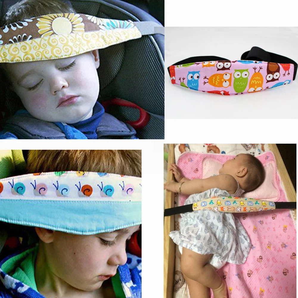 Car Seat belt Safety Products Fixing Band Baby Kid Head Belt protector