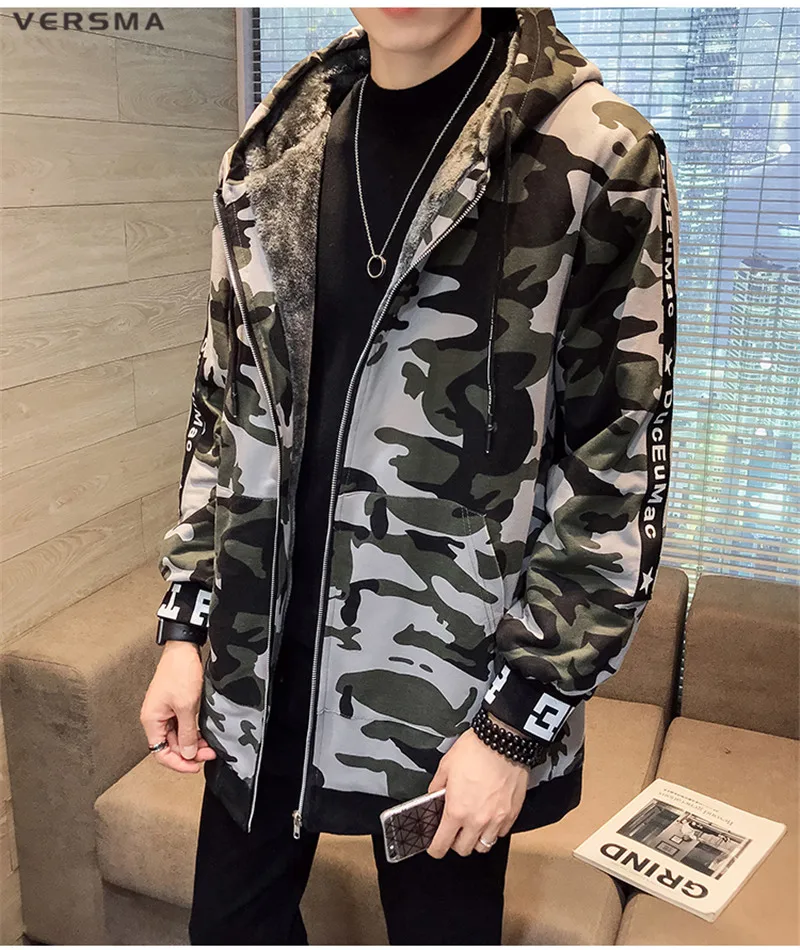 VERSMA Военная камуфляжная тактическая флисовая куртка мужская зимняя верхняя одежда Японская уличная одежда мужская куртка-бомбер мужской Тренч