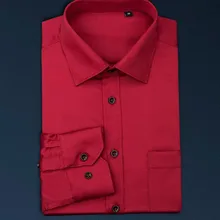 Для мужчин с длинным рукавом роскошь свет серии рубашка Для мужчин; хлопковая рубашка Для Мужчин's Бизнес официальный Повседневная рубашка