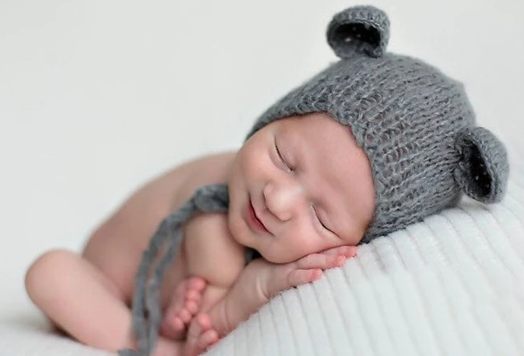 

baby hat ,newborn photography props mohair hat. Cartoon hat