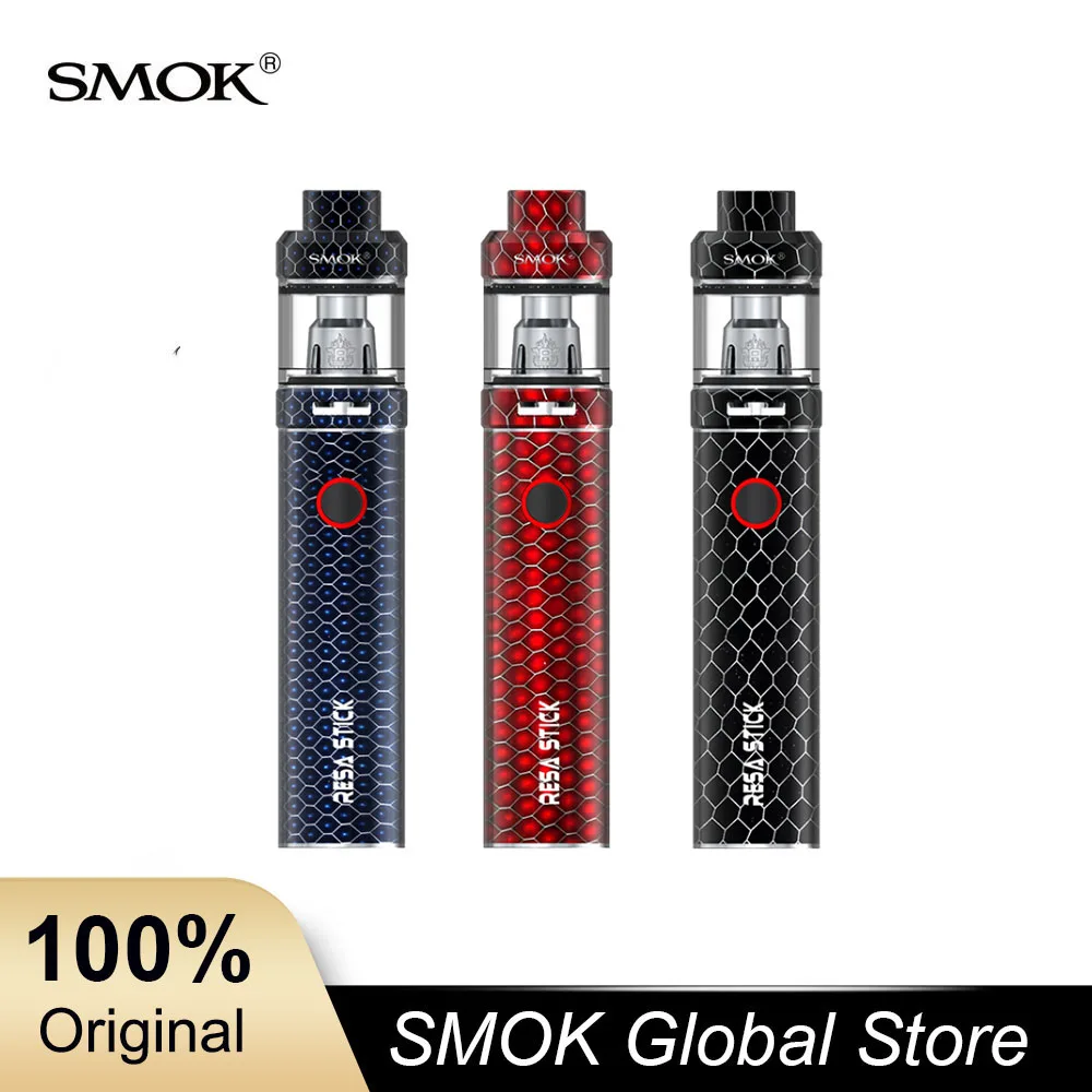 

SMOK Resa Stick Kit Vape Pen Style Kit Built-in Battery 2000mAh electronic cigarette kit with Resa Baby Tank Vaporizer