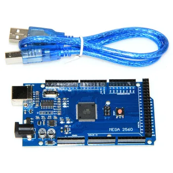 

1PCS Mega 2560 R3 ATmega2560-16AU CH340G Development Board with USB Cabl for arduino DIY Starter KIT MEGA2560 REV3
