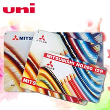 Uni-crayons pour dessin, couleurs, Art 880, lapis de cor, pour croquis, Mitsubishi, fournitures scolaires, Garde secrète