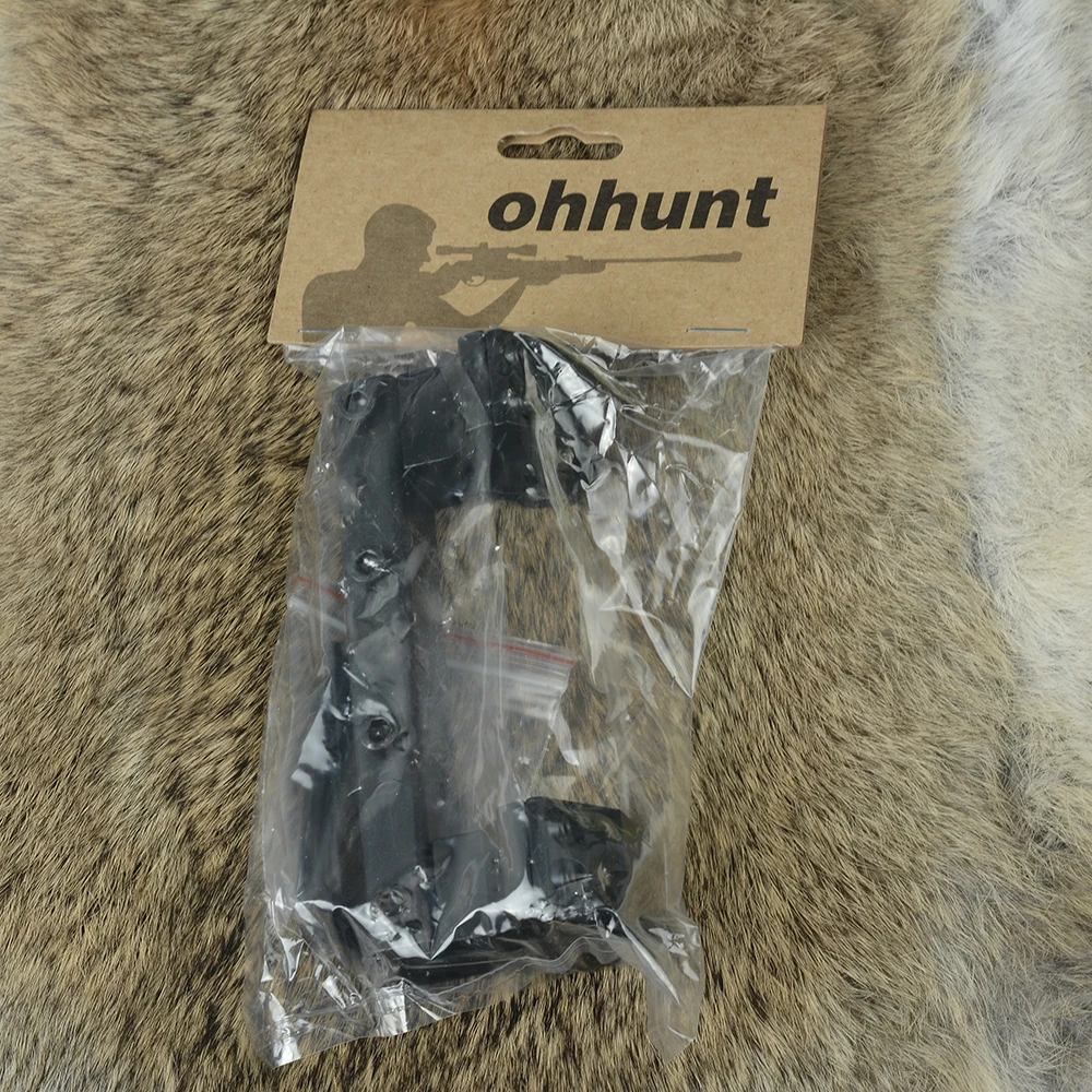 Охотничий ohhunt 12 см интегральное крепление 25,4 мм высокий профиль прицела кольца крепления для 11 мм ласточкин хвост. 22 направляющая для пневматического пистолета с стоп-штифтом