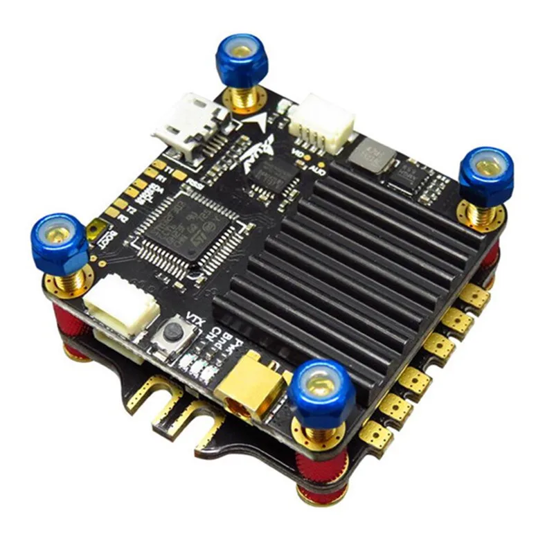 

Flight Controller 30.5x30.5mm EXUAV Flytower F4 Pro V2 OSD AIO 48CH 25/200/600mW VTX & 35A BL_S DShot600 4In1 ESC For RC Quad