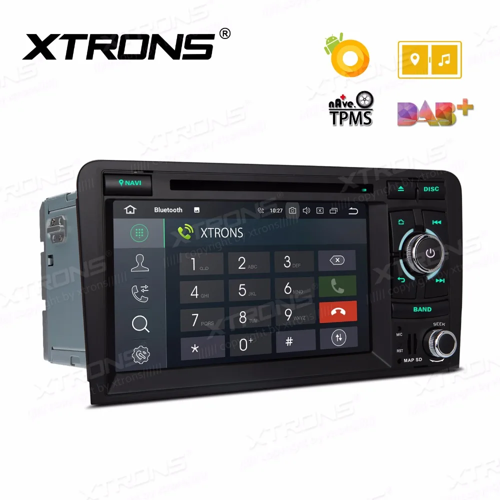 

7'' Android 8.0 Octa Core DAB Car Radio Stereo DVD Player GPS For Audi A3 8P 2003-2012 S3 8P 2006-2012 RS3 Sportback 2011