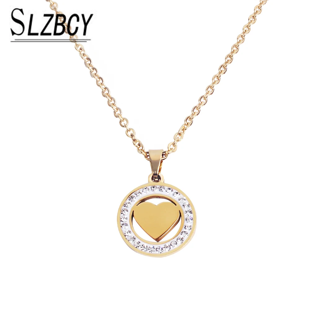 

Fashion Gold Silver Color Heart Cross Pendant Necklaces For Women Stainless Steel Tree of Life Owl Love Necklace Choker Jewelry