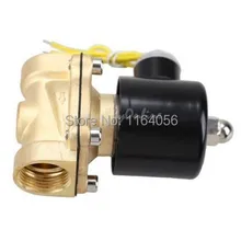 1 шт. 2way2 позиция DC12V 3/" Электрический Соленоидный клапан Вода Воздух N/C Газ Вода Воздух