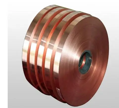 

1kg Thickness 0.1mm 0.15mm 0.2mm 0.3mm Width 5mm 8mm 10mm Pure T2 Copper Cu Metal Sheet copper belt copper strap copper strip