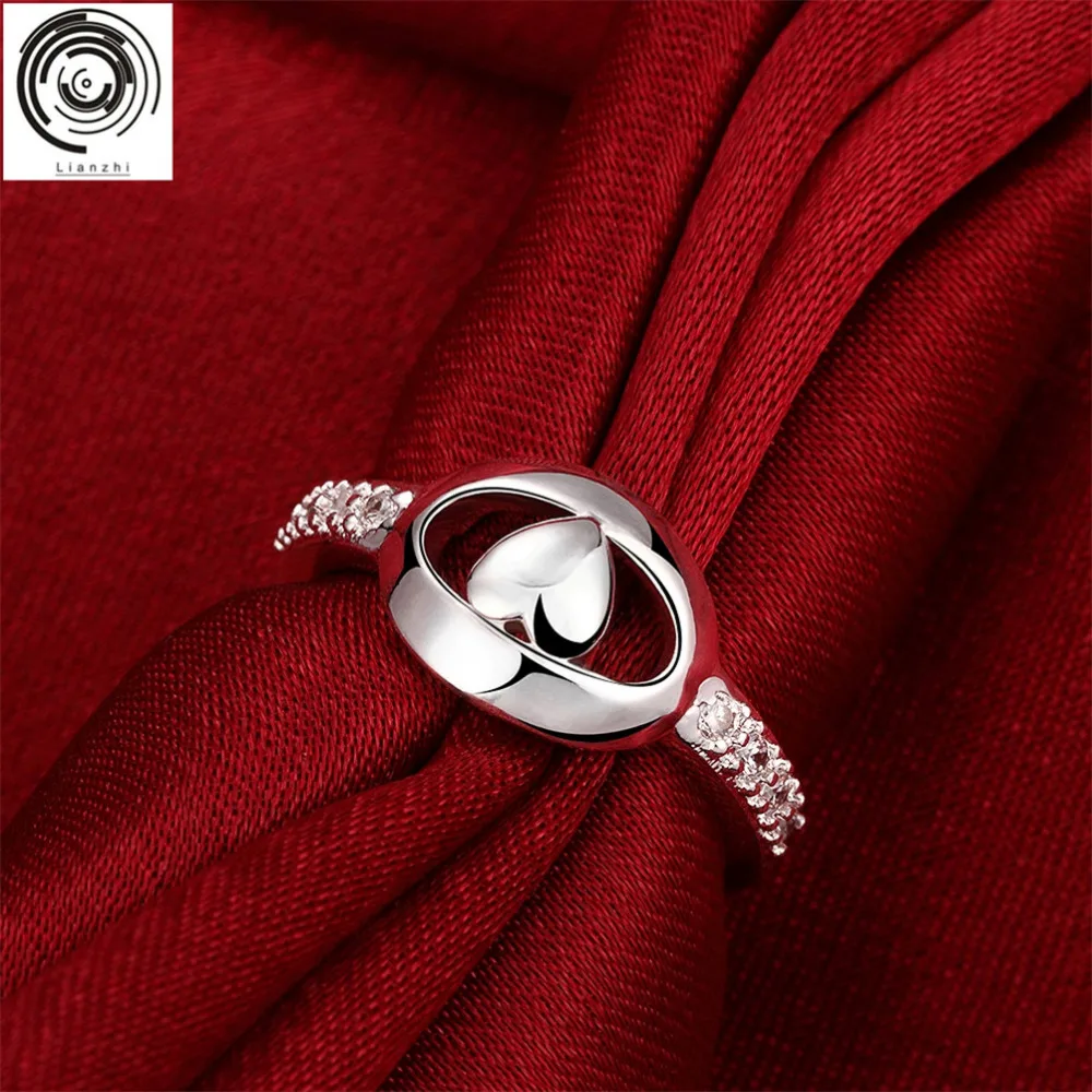 В классический дизайн в форме сердца серебро MS forever love кольцо R714-8 LKNSPCR714-8 |