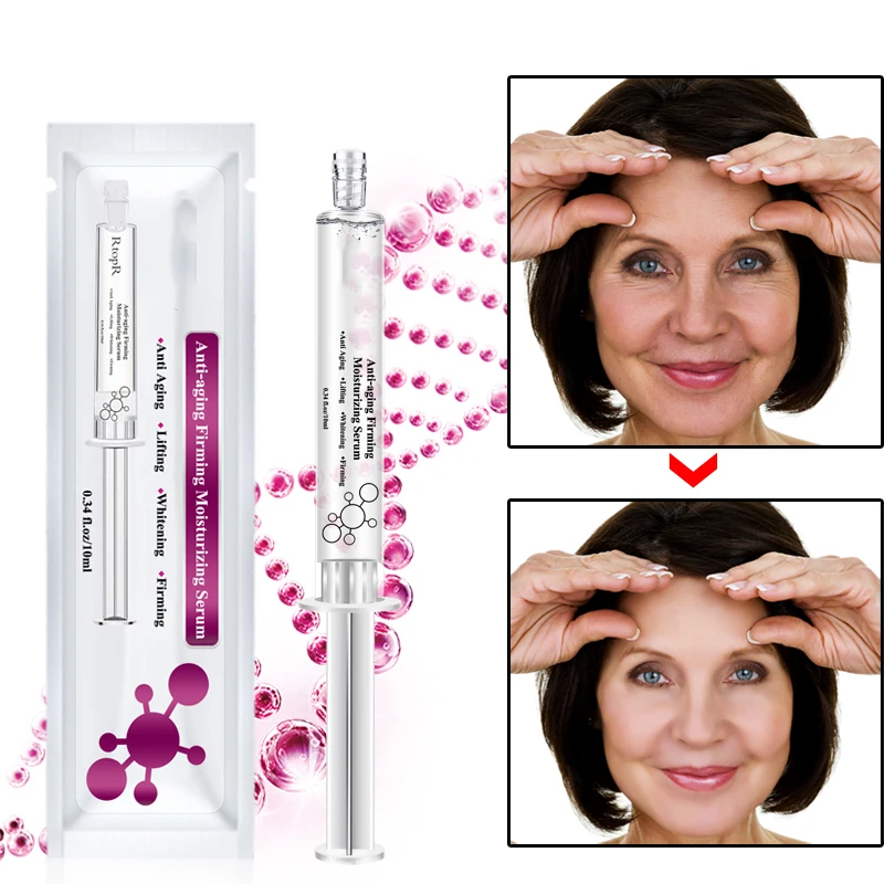 

Six Peptide Hyaluronic Acid Essence Anti Aging Anti Wrinkle Lifting Face Serum Repair Concentrate Rejuvenation Skin Care Cream