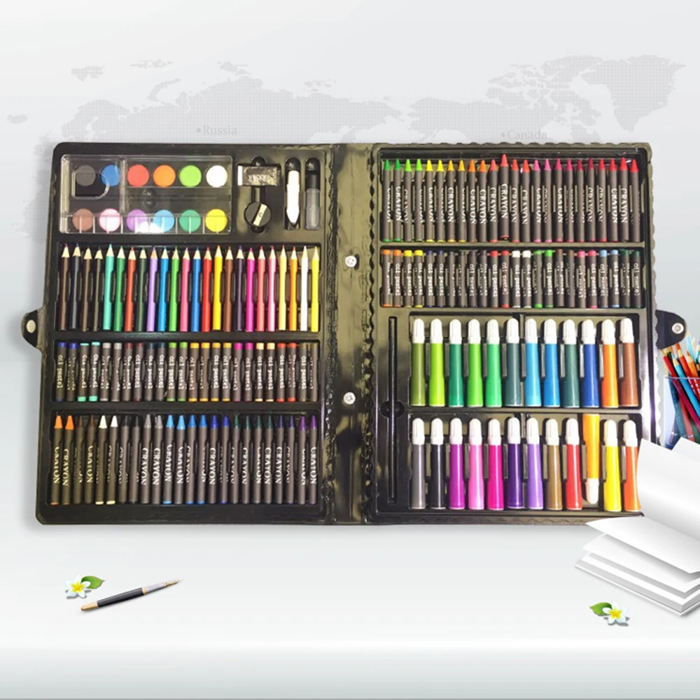 168pc Art Drawing Set Kit for Kids Children's Teens Adults 