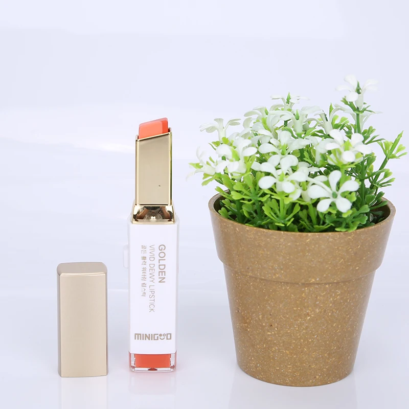 

MINIGOOD Popular Color Women Multicolor New Two Tone Lipstick Long Lasting Moisturizing Gradient Color Duo Lipstick