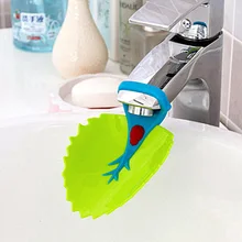 Brand quality animals sink bathroom kitchen toddler water tap faucet extender for kids children baby washing hands products care