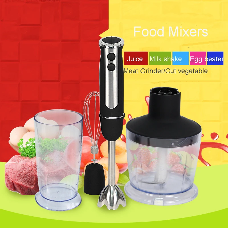 

Hand Held Food Mixer Food Processer Meat Grinder Juice Blender Egg Beater Multi-function Blender