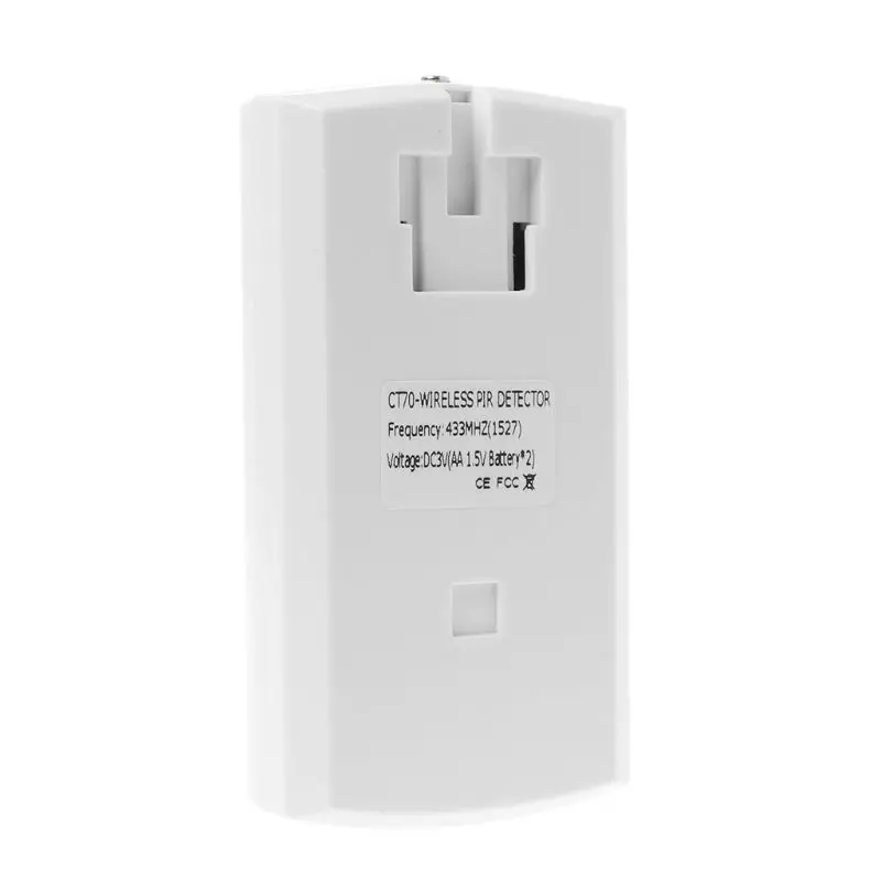 

Outdoor Waterproof Wireless 433Mhz Infrared Detector Motion Sensor for Home Burglar Security Door Alarm System