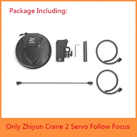 Расположение ЕС) Zhiyun Crane 2 Servo фоллоу фокус w/Crane 2 2,4 GHz беспроводной Карданный контроллер для всех DSLR камер - Цвет: only Zhiyun CMF-01