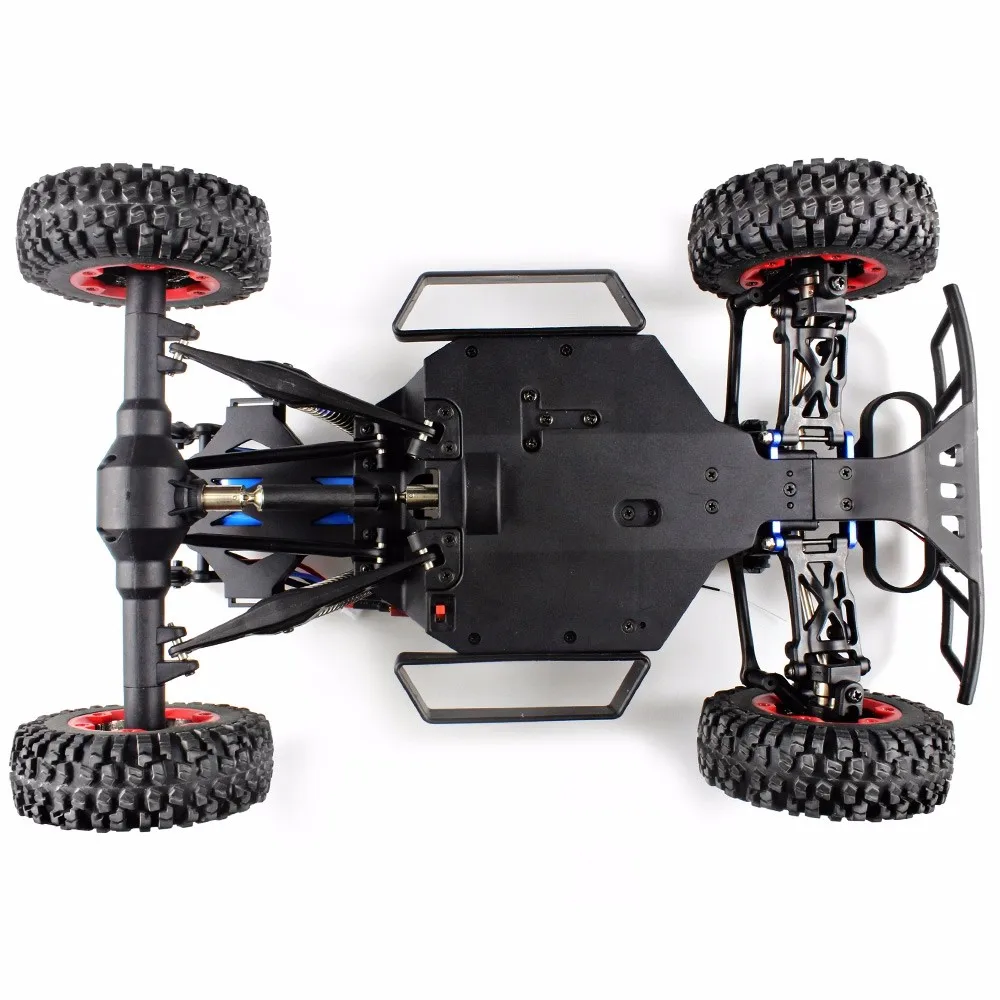 Модернизированный WLtoys 1/12 большой 12423 высокоскоростной 2,4G 4WD гусеничный RC высокоскоростной гоночный автомобиль 1:12 четырехколесный альпинистский автомобиль