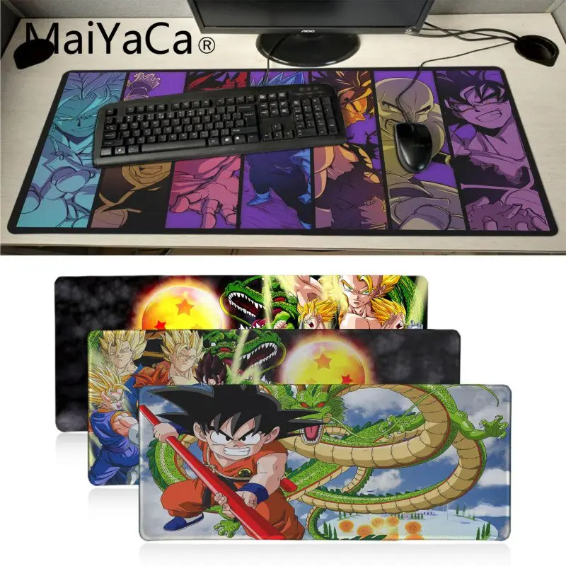 MaiYaCa Лидер продаж Dragon Ball Z Аниме резиновая мышь прочный коврик для мыши на стол игровой коврик для портативных ПК тетрадь стол pad