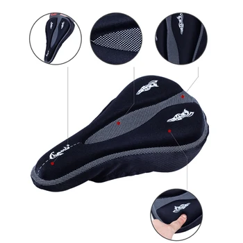 

Narrow and Long Type Bicycle Saddle Cushion Cover Comfortable Bike Riding Seat Cover