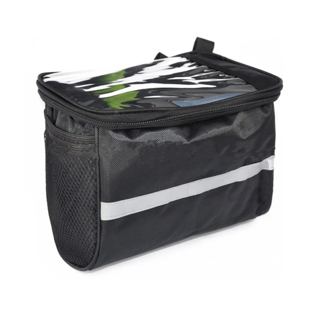 Foldable Bike Storage Bag Handlebar Luggage Bag Handlebar Seatpost