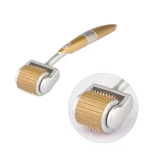 Профессиональный титановый Дерма ролик на косметический 0,2/0,25/0,3 мм 192 Титан микро игл ролик для лица, носа, чистка уход за кожей тела