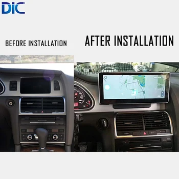 

7.1 Android GPS 3G+32G navigation car player 10.25 mirror link dual system radio wifi video MP3 For Audi Q7 2005-2015