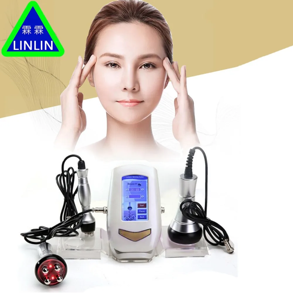 

LINLIN 40K fat detector RF multipole radio frequency Ultrasound Fat Explosion Weight Loser Facial Cosmetic Apparatus