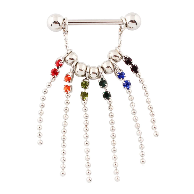 Buy Body jewelry Nipple ring Tassel Nickel free