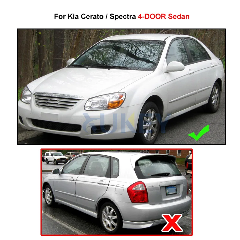 Литые Автомобильные Брызговики в стиле OE для Kia Spectra Cerato LD 2007 2008 2009 Брызговики аксессуары для брызговиков