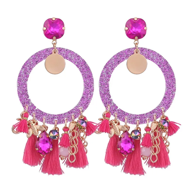 Earrings for woman Rose