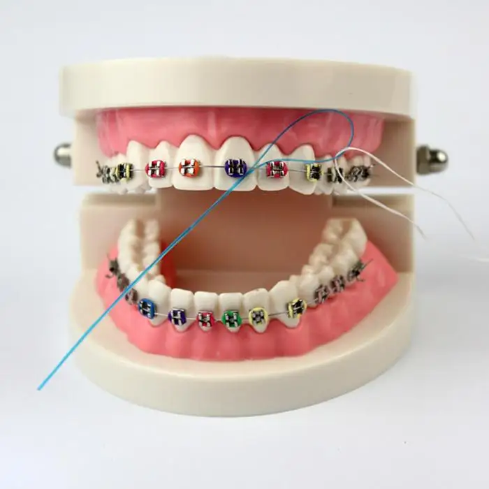 35 шт.* 3 упаковки Flosser Ортодонтические брекеты межзубная палочка для чистки зубов зубные зубы гигиена ротовой полости проволоки NShopping