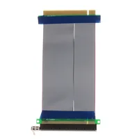 pci express riser PCIe 16X PCI Express PCI-E 16X ל 16X Riser Extender כרטיס מתאם גמיש בכבלים 10,166 (5)