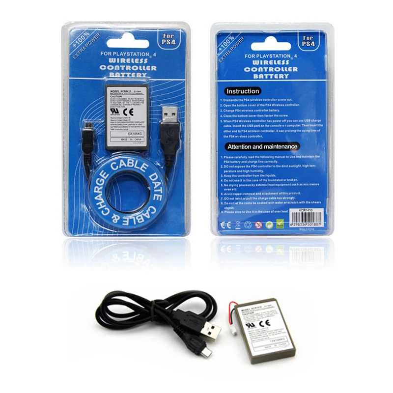 

Replacement 2000mAh Li-ion Battery Pack for Sony Playstation 4 PS4 Dualshock 4 Wireless Controller