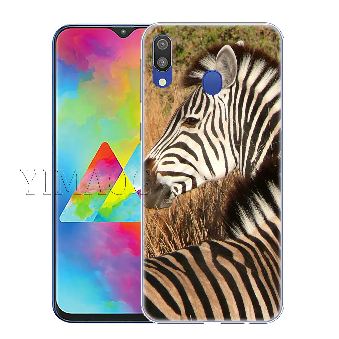 Мягкий силиконовый чехол YIMAOC с изображением зебры и жирафа для Samsung Galaxy A70 A60 A50 A40