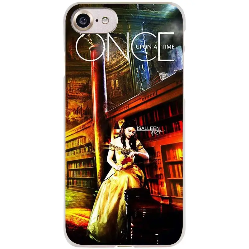 Серебристый KETAOTAO Once Upon A Time book чехол для телефона s для iPhone 4S 5C SE 5S 6 6S 7 8 Plus X Чехол кристально чистый мягкий TPU чехол s - Цвет: Серебристый