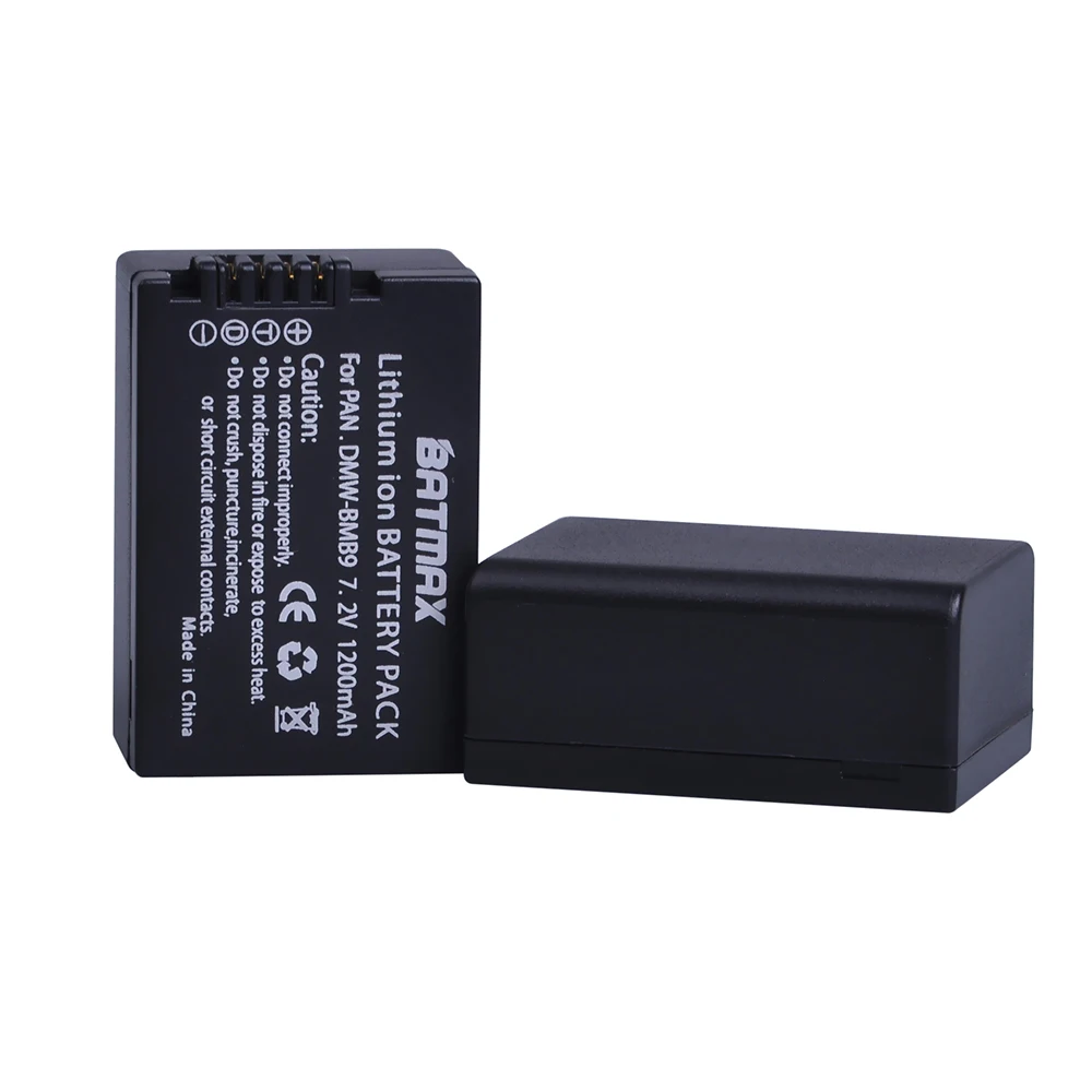 Bateria para Panasonic Bmb9 Bmb9e Dmwbmb9 Lumix Dmc-fz40k Fz45k Fz47k Fz48k Fz60 Fz70 Fz100 Fz150 2 Pçs Dmw-bmb9 Dmw-bmb9e Dmw - Image 3