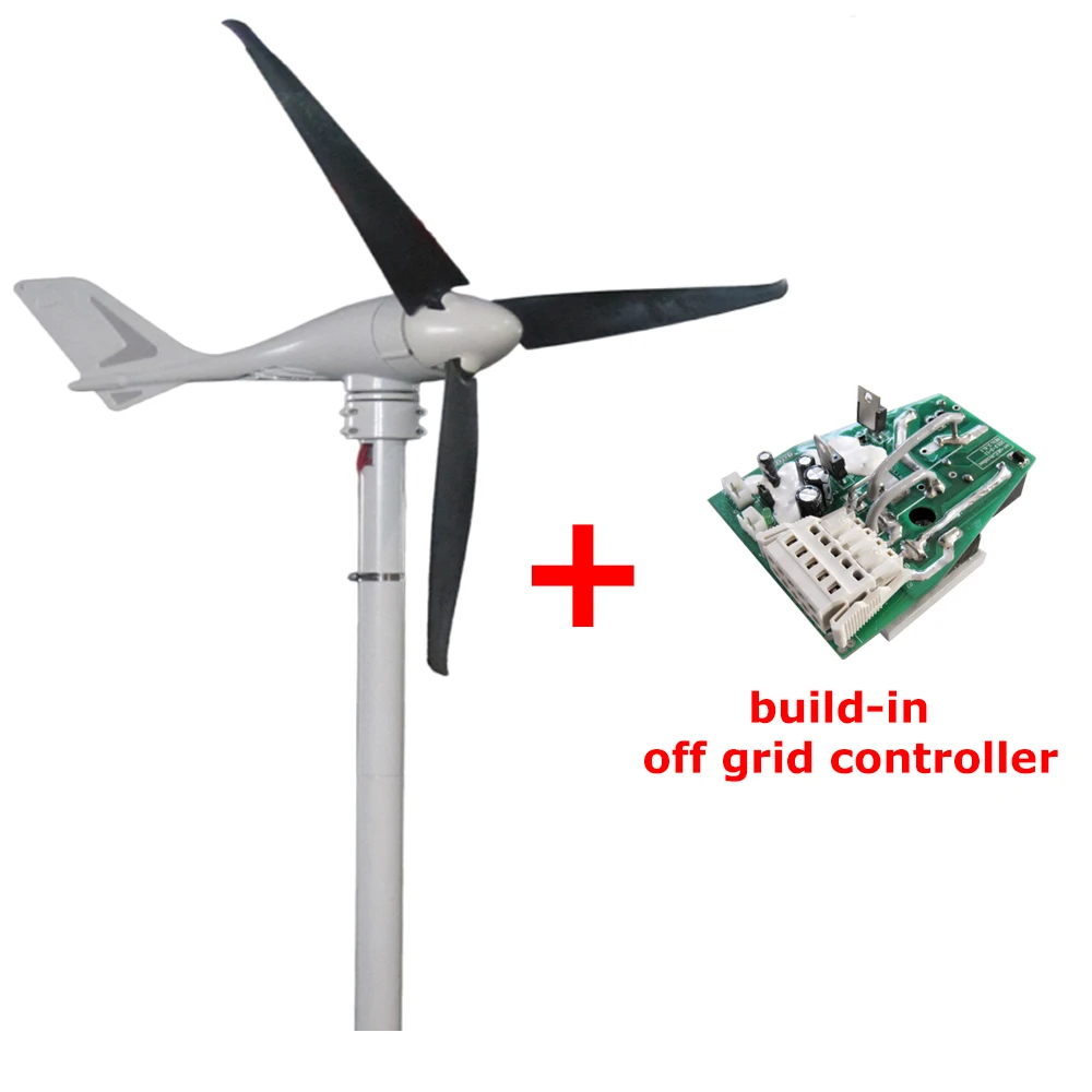 

S-700 3 blades 12V/24V Power 400W marine type home vertical axis wind motor turbine generator with controller for wind system