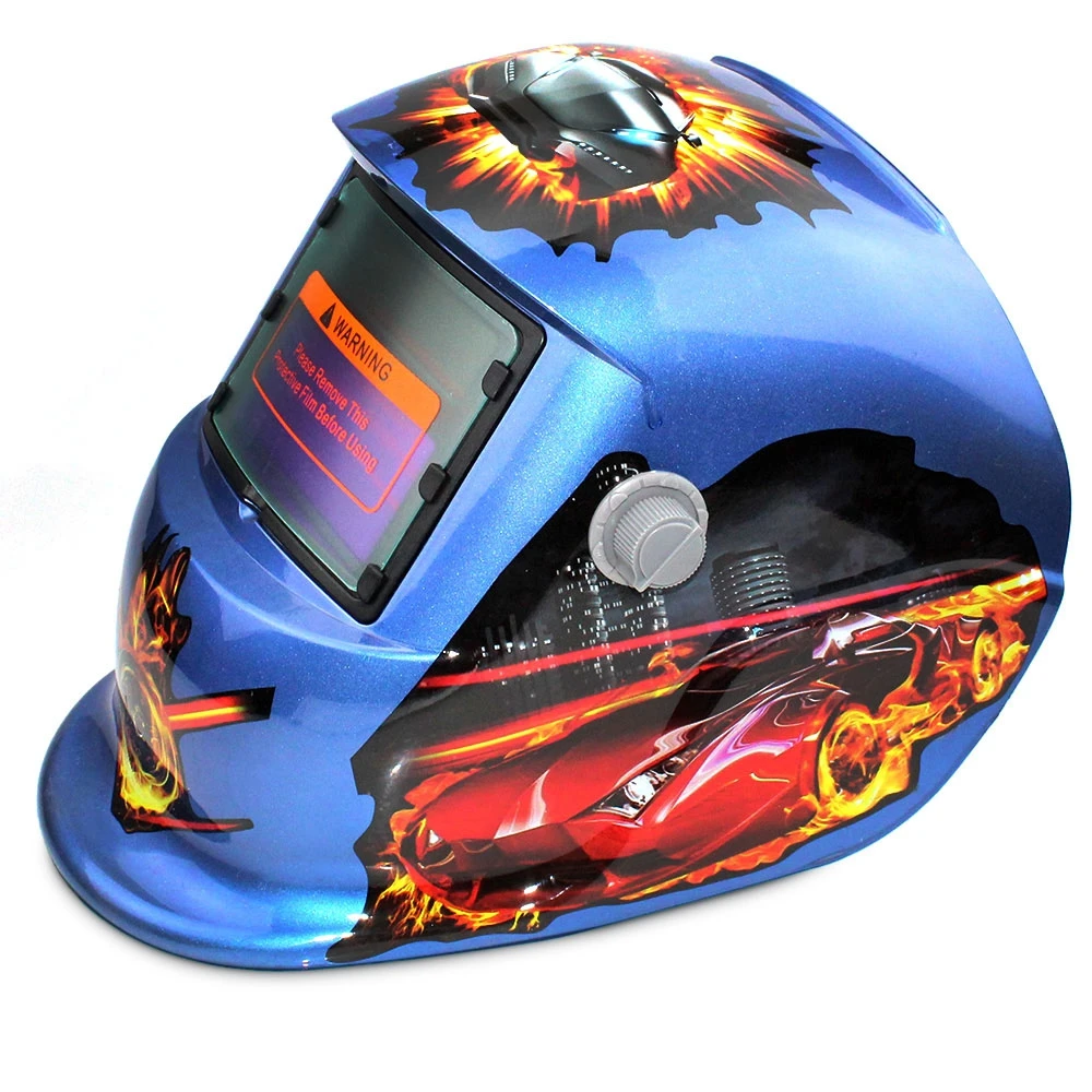 

Track and Car Model Design Automatic Variable Light Electric Welding Protective Mask