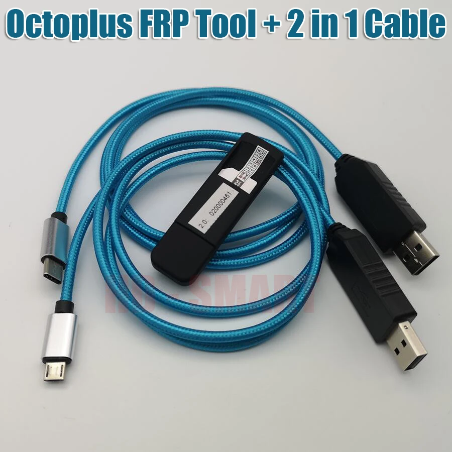 Последняя версия OCTOPLUS FRP инструмент ключ octoplus frp ключ+ 2 в 1 кабель