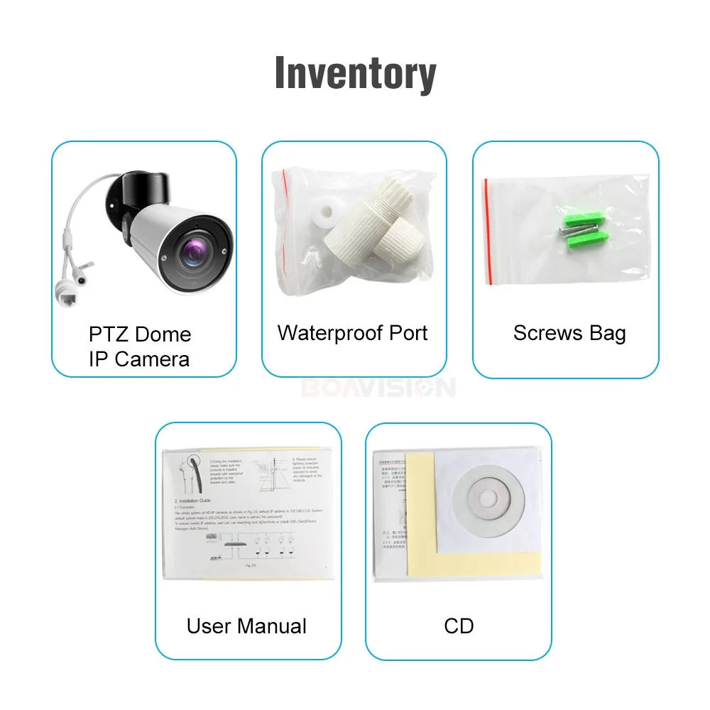 10 PTZ IP Camera 
