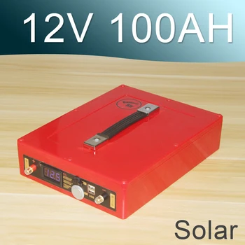 

12V 80AH Solar Lithium ion Battery 12V Rechargeable Lipo