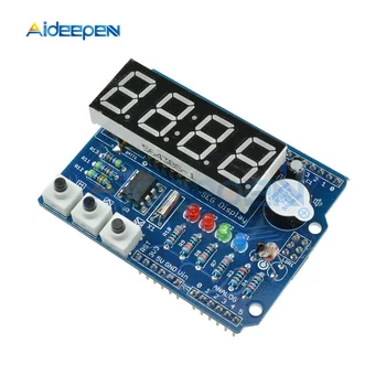 

DC 5V DS1307 Real Time Clock Module Multifunction Expansion Board With LED 7-Segment Display 4-Digit Digital TM1636 For Arduino