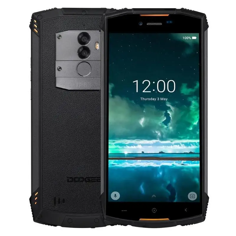 Doogee S55 Ip68 Водонепроницаемый Android 8,0 смартфон 4 Гб оперативной памяти 64 Гб ПЗУ 5500 mah Mtk6750t Octa Core 5,5 дюйма Dual Sim 13.0mp телефона
